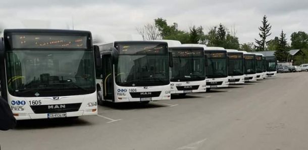 Тръгнаха 20 нови автобуса на природен газ по линия №11